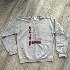 Gildan Men's Gray Crewneck Sweater